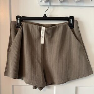 lululemon athletica Brown Athletic Shorts